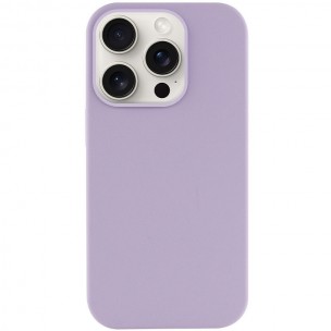 Чохол Silicone Case Full Protective (AA) NO LOGO для Apple iPhone 14 Pro Max (6.7") Бузковий / Lilac