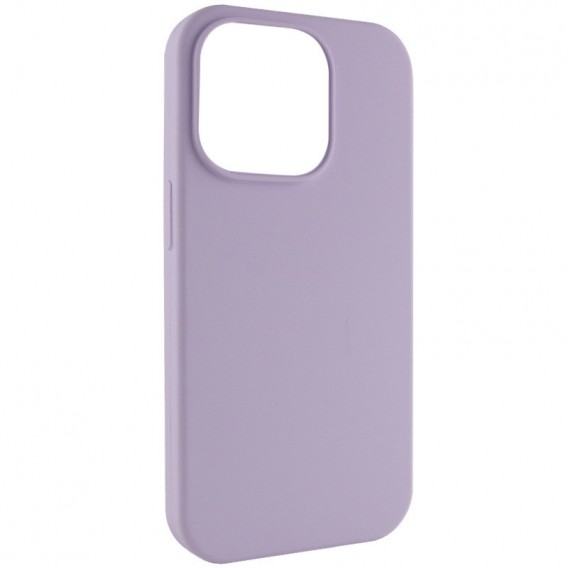 Чехол Silicone Case Full Protective (AA) NO LOGO для Apple iPhone 14 Pro Max (6.7") Сиреневый / Lilac