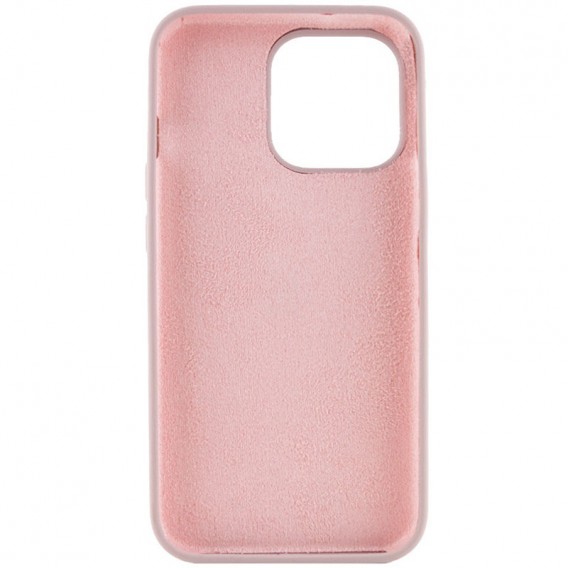 Чохол Silicone Case Full Protective (AA) NO LOGO для Apple iPhone 15 (6.1") Сірий / Lavender