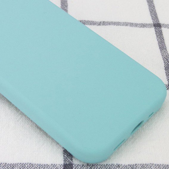 Чохол Silicone Case Full Protective (AA) NO LOGO для Apple iPhone 15 Pro (6.1") Бірюзовий / Marine Green