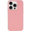 Чехол Silicone Case Full Protective (AA) NO LOGO для Apple iPhone 15 Pro (6.1") Розовый / Pink