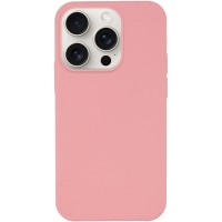 Чехол Silicone Case Full Protective (AA) NO LOGO для Apple iPhone 15 Pro (6.1") Розовый / Pink