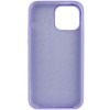 Чехол Silicone Case Full Protective (AA) NO LOGO для Apple iPhone 15 Pro (6.1") Сиреневый / Dasheen