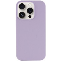 Чехол Silicone Case Full Protective (AA) NO LOGO для Apple iPhone 15 Pro (6.1") Сиреневый / Lilac
