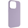 Чехол Silicone Case Full Protective (AA) NO LOGO для Apple iPhone 15 Pro (6.1") Сиреневый / Lilac
