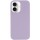 Чехол Silicone Case Full Protective (AA) NO LOGO для Apple iPhone 16 (6.1") Сиреневый / Lilac