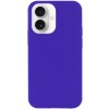 Чехол Silicone Case Full Protective (AA) NO LOGO для Apple iPhone 16 (6.1") Фиолетовый / Ultra Violet