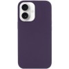 Чохол Silicone Case Full Protective (AA) NO LOGO для Apple iPhone 16 (6.1") Фіолетовий / Elderberry