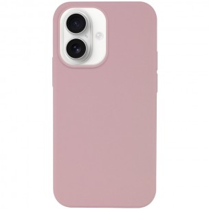Чохол Silicone Case Full Protective (AA) NO LOGO для Apple iPhone 16 (6.1") Рожевий / Pink Sand