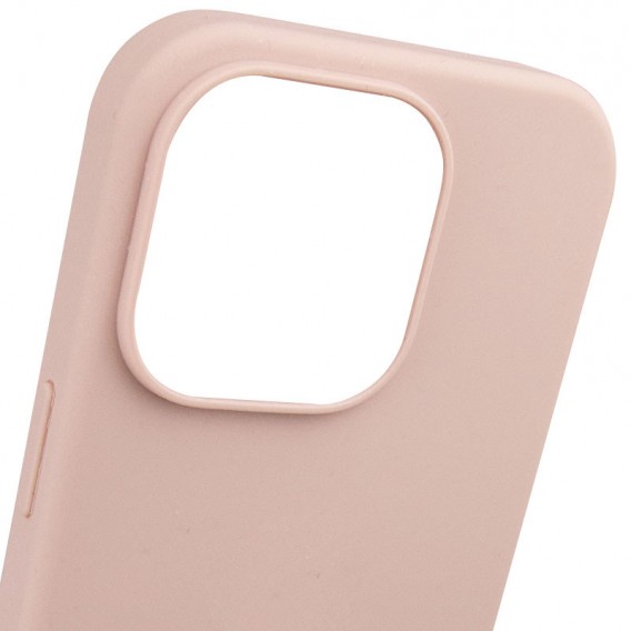 Чохол Silicone Case Full Protective (AA) NO LOGO для Apple iPhone 16 (6.1") Рожевий / Pink Sand