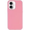 Чохол Silicone Case Full Protective (AA) NO LOGO для Apple iPhone 16 (6.1") Рожевий / Light pink
