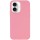 Чехол Silicone Case Full Protective (AA) NO LOGO для Apple iPhone 16 (6.1") Розовый / Light pink