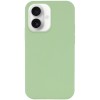 Чохол Silicone Case Full Protective (AA) NO LOGO для Apple iPhone 16 (6.1") М'ятний / Mint