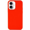 Чохол Silicone Case Full Protective (AA) NO LOGO для Apple iPhone 16 (6.1") Червоний / Red