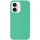 Чехол Silicone Case Full Protective (AA) NO LOGO для Apple iPhone 16 (6.1") Зеленый / Spearmint