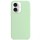 Чехол Silicone Case Full Protective (AA) NO LOGO для Apple iPhone 16 (6.1") Зеленый / Pistachio