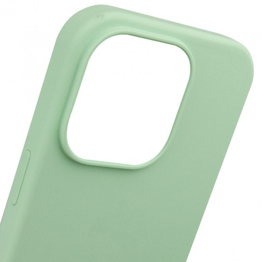 Чохол Silicone Case Full Protective (AA) NO LOGO для Apple iPhone 16 (6.1") Зелений / Pistachio - зображення 2 