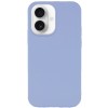 Чохол Silicone Case Full Protective (AA) NO LOGO для Apple iPhone 16 (6.1") Блакитний / Lilac Blue
