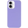 Чохол Silicone Case Full Protective (AA) NO LOGO для Apple iPhone 16 (6.1") Бузковий / Dasheen