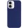 Чехол Silicone Case Full Protective (AA) NO LOGO для Apple iPhone 16 (6.1") Синий / Deep navy
