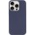 Чехол Silicone Case Full Protective (AA) NO LOGO для Apple iPhone 16 Pro (6.3") Темно-синий / Midnight blue
