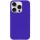 Чехол Silicone Case Full Protective (AA) NO LOGO для Apple iPhone 16 Pro (6.3") Фиолетовый / Ultra Violet