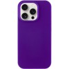 Чохол Silicone Case Full Protective (AA) NO LOGO для Apple iPhone 16 Pro (6.3") Фіолетовий / Ultra Violet