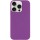 Чехол Silicone Case Full Protective (AA) NO LOGO для Apple iPhone 16 Pro (6.3") Фиолетовый / Grape