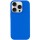 Чехол Silicone Case Full Protective (AA) NO LOGO для Apple iPhone 16 Pro (6.3") Синий / Capri Blue