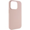 Чохол Silicone Case Full Protective (AA) NO LOGO для Apple iPhone 16 Pro (6.3") Рожевий / Pink Sand