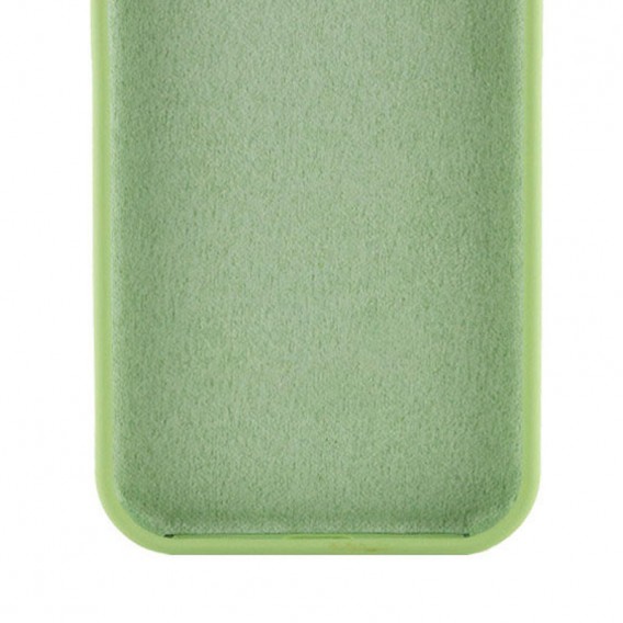 Чохол Silicone Case Full Protective (AA) NO LOGO для Apple iPhone 16 Pro (6.3") М'ятний / Mint