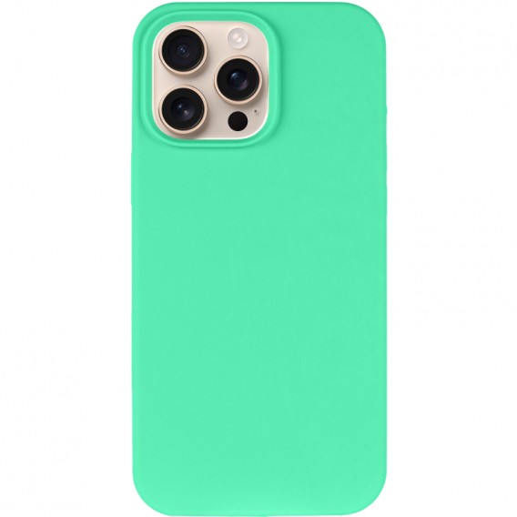 Чохол Silicone Case Full Protective (AA) NO LOGO для Apple iPhone 16 Pro (6.3") Зелений / Spearmint