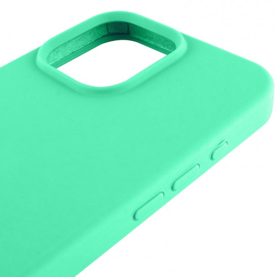 Чохол Silicone Case Full Protective (AA) NO LOGO для Apple iPhone 16 Pro (6.3") Зелений / Spearmint