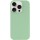 Чехол Silicone Case Full Protective (AA) NO LOGO для Apple iPhone 16 Pro (6.3") Зеленый / Pistachio