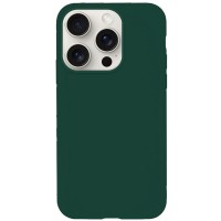 Чехол Silicone Case Full Protective (AA) NO LOGO для Apple iPhone 16 Pro (6.3") Зеленый / Forest green