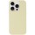 Чехол Silicone Case Full Protective (AA) NO LOGO для Apple iPhone 16 Pro (6.3") Желтый / Mellow Yellow
