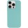 Чехол Silicone Case Full Protective (AA) NO LOGO для Apple iPhone 16 Pro (6.3") Бирюзовый / Marine Green