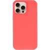 Чохол Silicone Case Full Protective (AA) NO LOGO для Apple iPhone 16 Pro (6.3") Кавуновий / Watermelon red