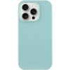 Чехол Silicone Case Full Protective (AA) NO LOGO для Apple iPhone 16 Pro (6.3") Бирюзовый / Beryl