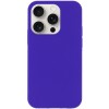 Чехол Silicone Case Full Protective (AA) NO LOGO для Apple iPhone 16 Pro Max (6.9") Фиолетовый / Ultra Violet