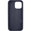 Чохол для iPhone 16 Pro Max Silicone Case Full Protective (Midnight blue)