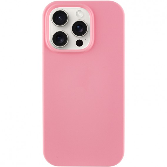 Чехол Silicone Case Full Protective (AA) NO LOGO для Apple iPhone 16 Pro Max (6.9 дюйма) Розовый / Light pink