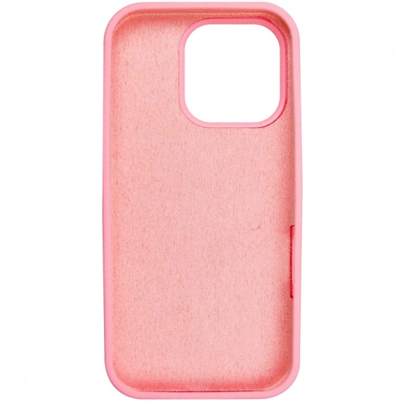 Чехол Silicone Case Full Protective (AA) NO LOGO для Apple iPhone 16 Pro Max (6.9 дюйма) Розовый / Light pink