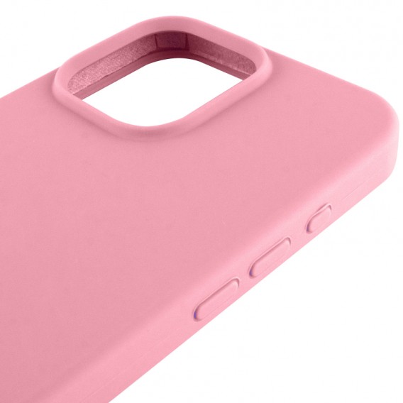 Чехол Silicone Case Full Protective (AA) NO LOGO для Apple iPhone 16 Pro Max (6.9 дюйма) Розовый / Light pink