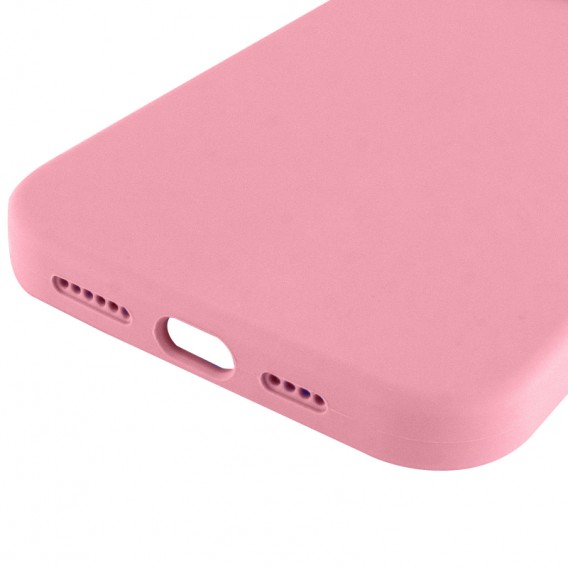 Чехол Silicone Case Full Protective (AA) NO LOGO для Apple iPhone 16 Pro Max (6.9 дюйма) Розовый / Light pink