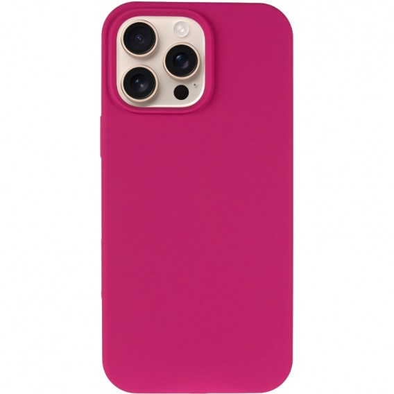 Чохол для iPhone 16 Pro Max Silicone Case Full Protective (Rose Red)