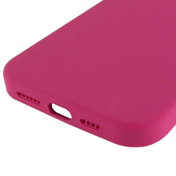 Чохол для iPhone 16 Pro Max Silicone Case Full Protective (Rose Red)