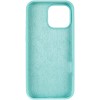 Чохол Silicone Case Full Protective (AA) NO LOGO для Apple iPhone 16 Pro Max (6.9") Бірюзовий / Marine Green