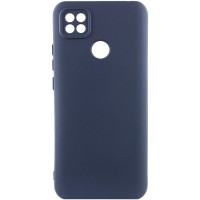 Чехол TPU GETMAN Liquid Silk Full Camera для Xiaomi Redmi 9C Синий / Midnight Blue
