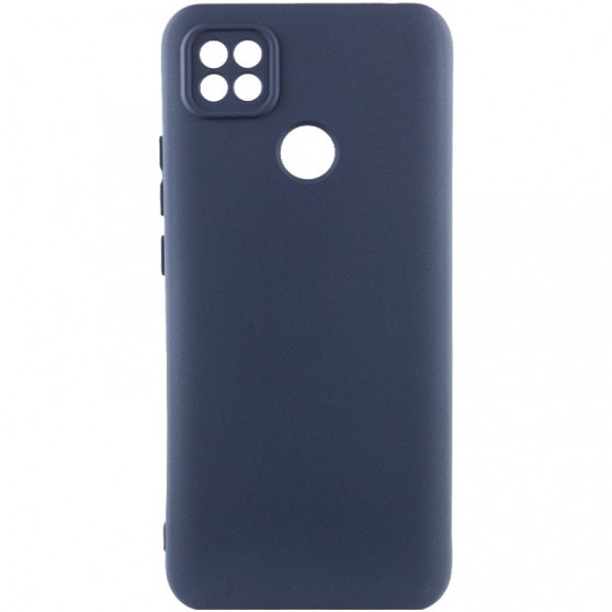 Чохол TPU GETMAN Liquid Silk Full Camera для Xiaomi Redmi 9C Синій / Midnight Blue